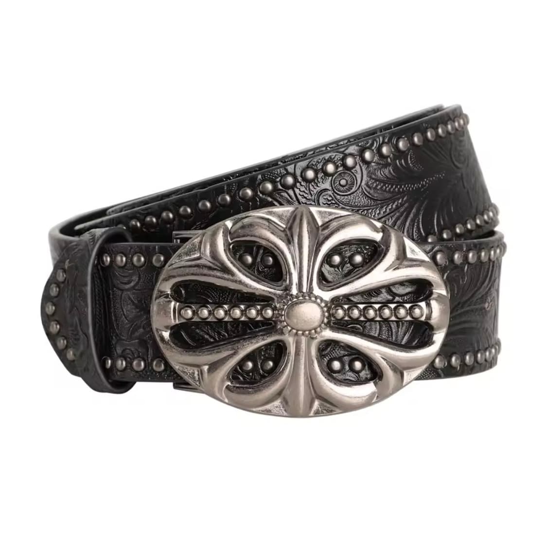 🔥Retro Punk Cowhide Belt 상품이미지1