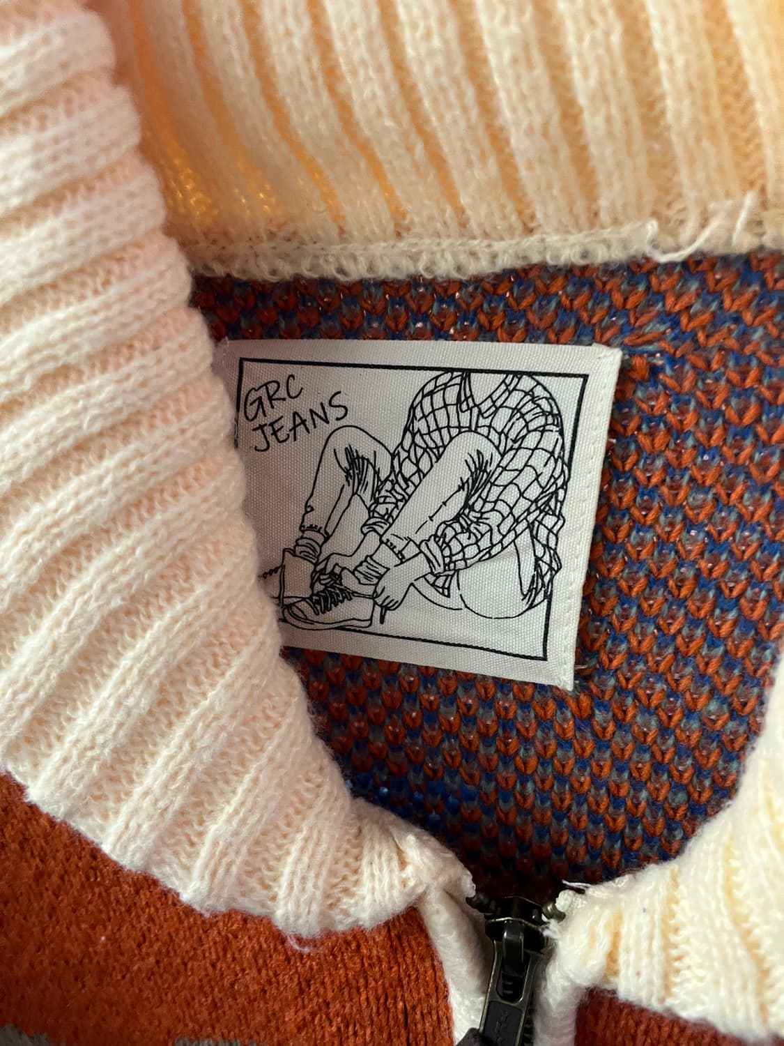 GRC JEANSL knit zip up 상품이미지6