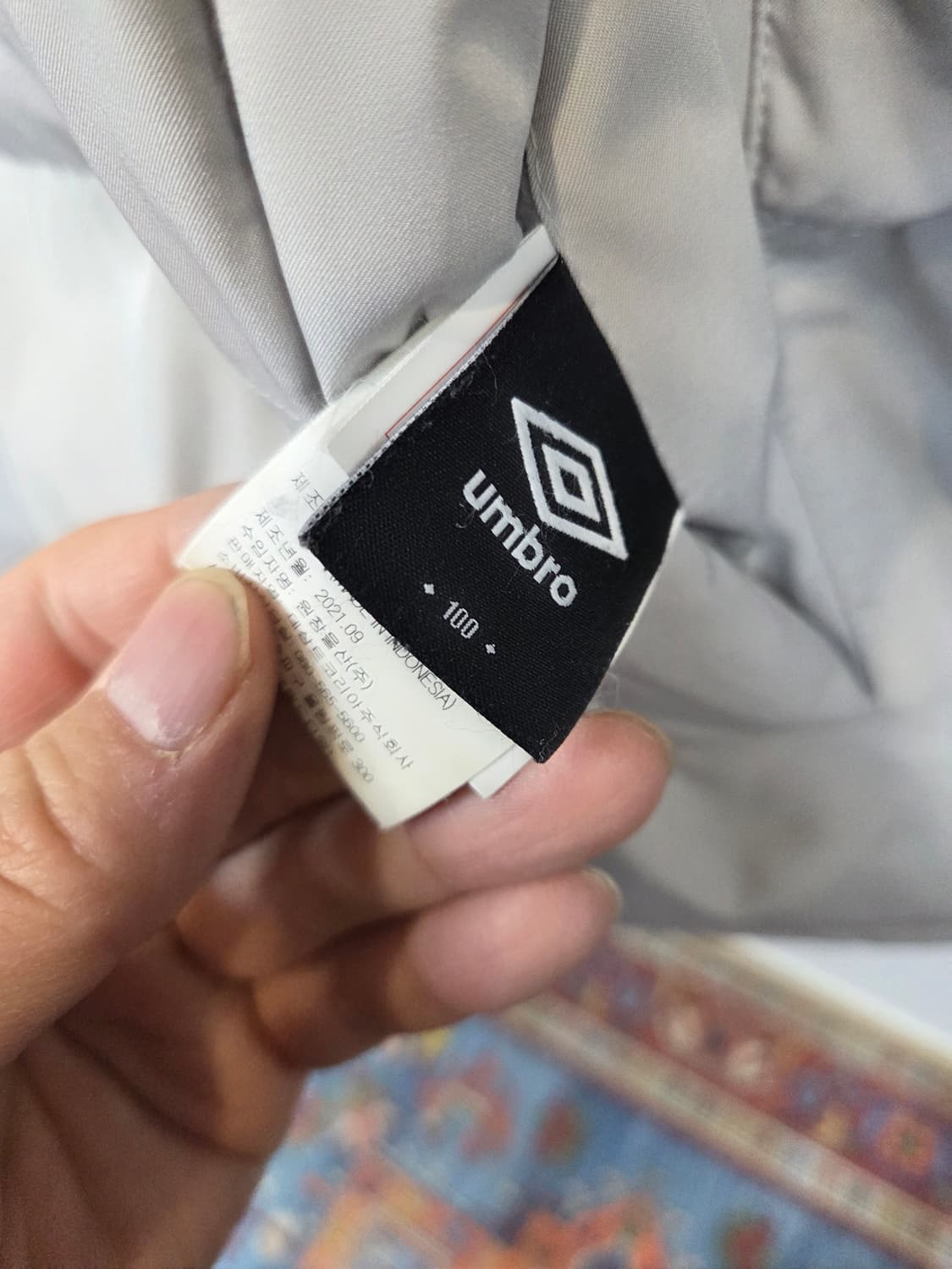 엄브로 빅로고 리버시블 플리스 패딩자켓 Lg 상품이미지5