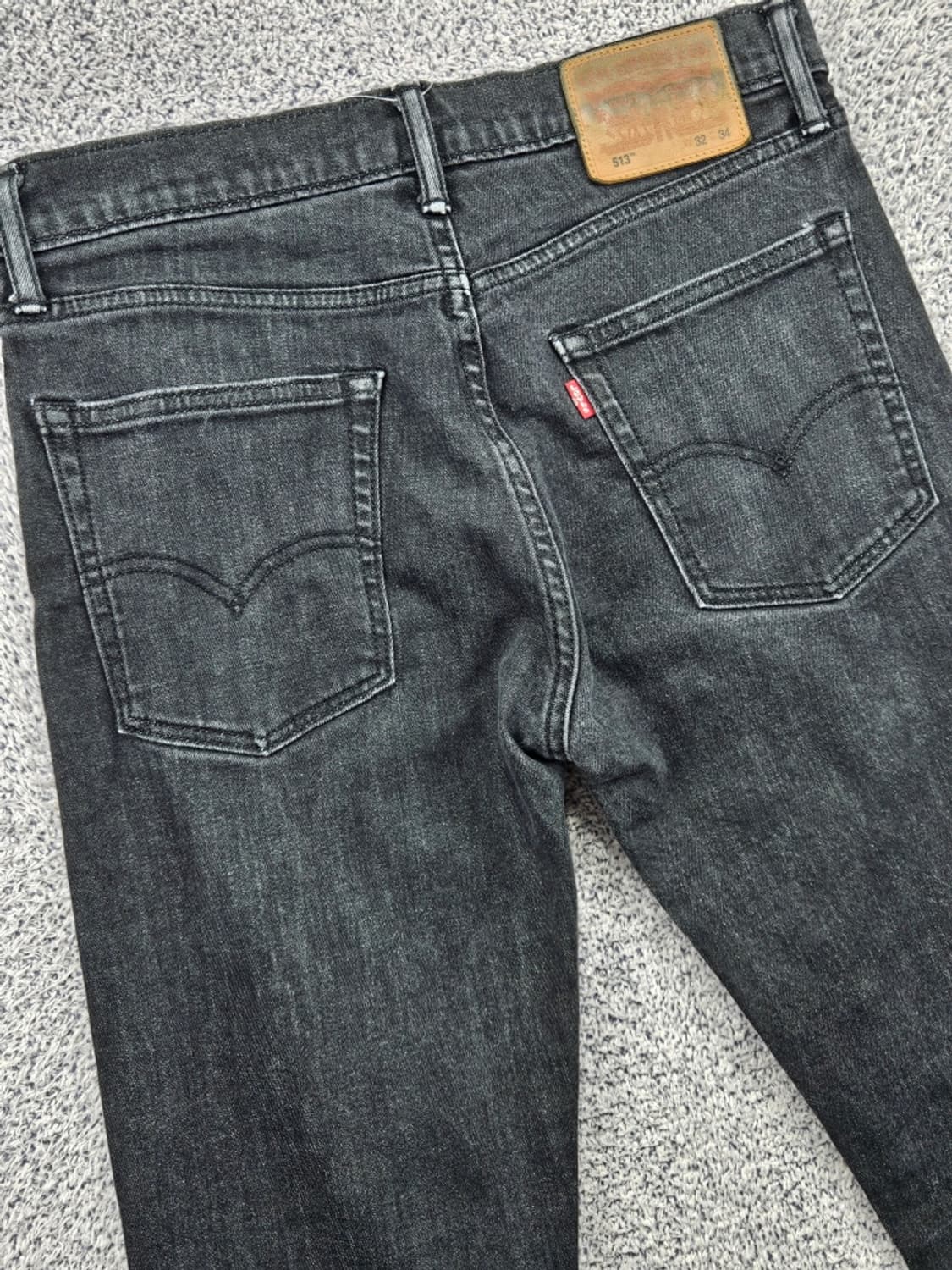 리바이스 513 블랙 진 데님 팬츠 ( 32X34 ) / 11570 상품이미지9