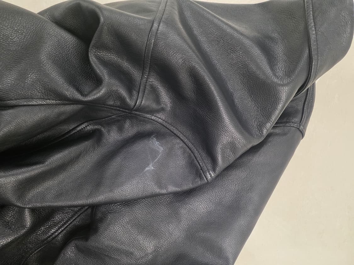 올드 갭 레더 카코트 L 상품이미지5