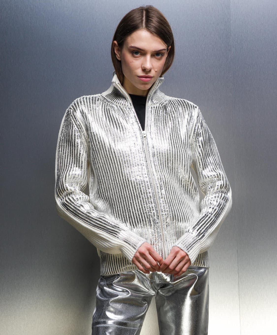 메종 마르지엘라 메탈릭 스포츠 자켓 상품이미지1