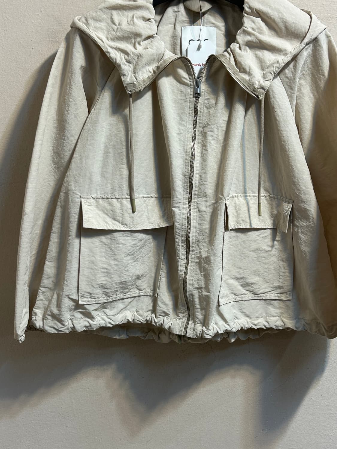 코스 코튼 나일론 후드 집업 재킷 상품이미지2