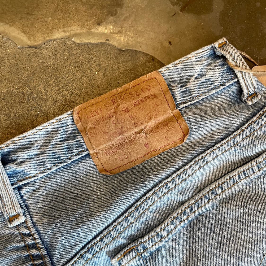 90s Levi's 501 cutting 상품이미지3