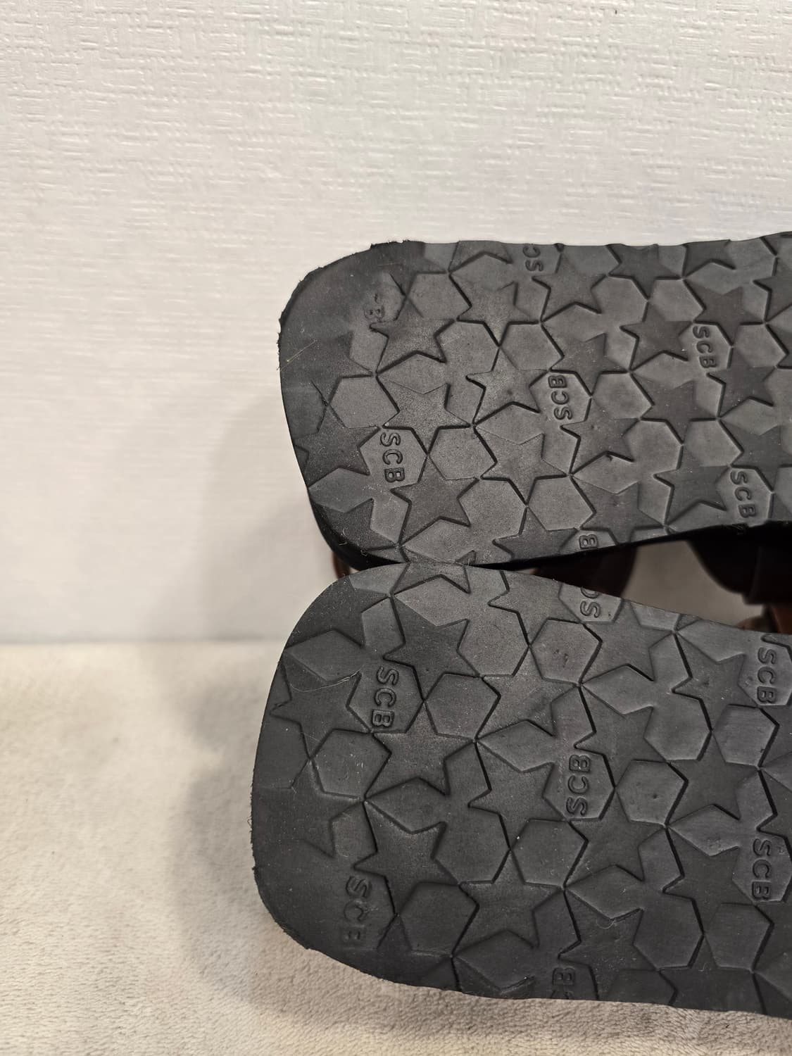 슈콤마보니 피셔맨 브라운 스트랩 플랫폼 샌들 250 상품이미지10