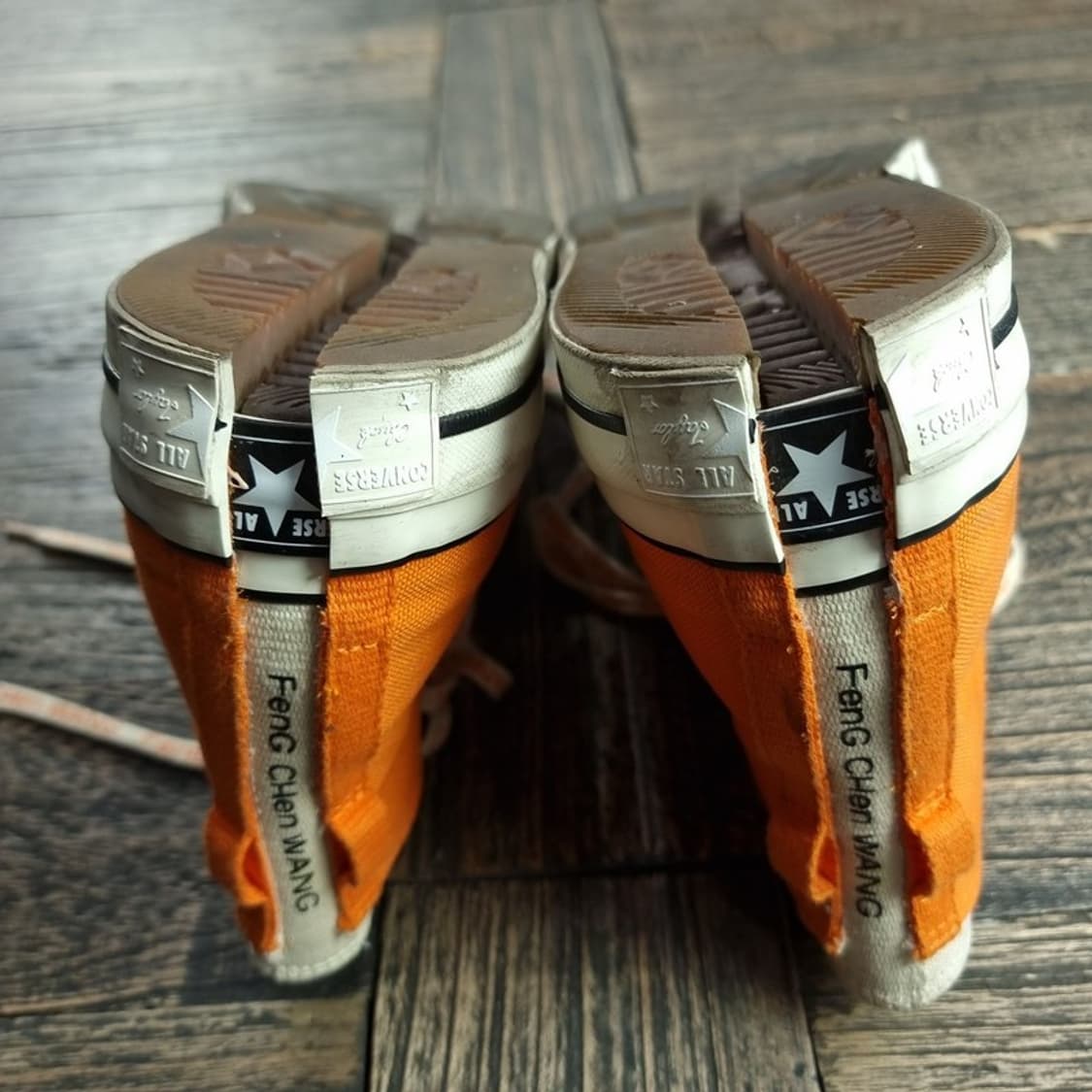 [컨버스 X 펑첸왕] 척70 2 IN 1 하이 퍼시몬 오렌지 M20141 상품이미지5