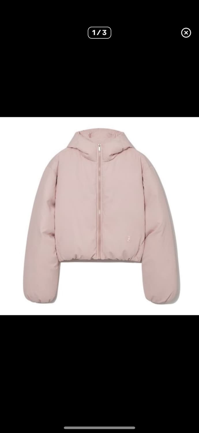 글로니 다운 푸퍼 핑크 패딩 상품이미지1