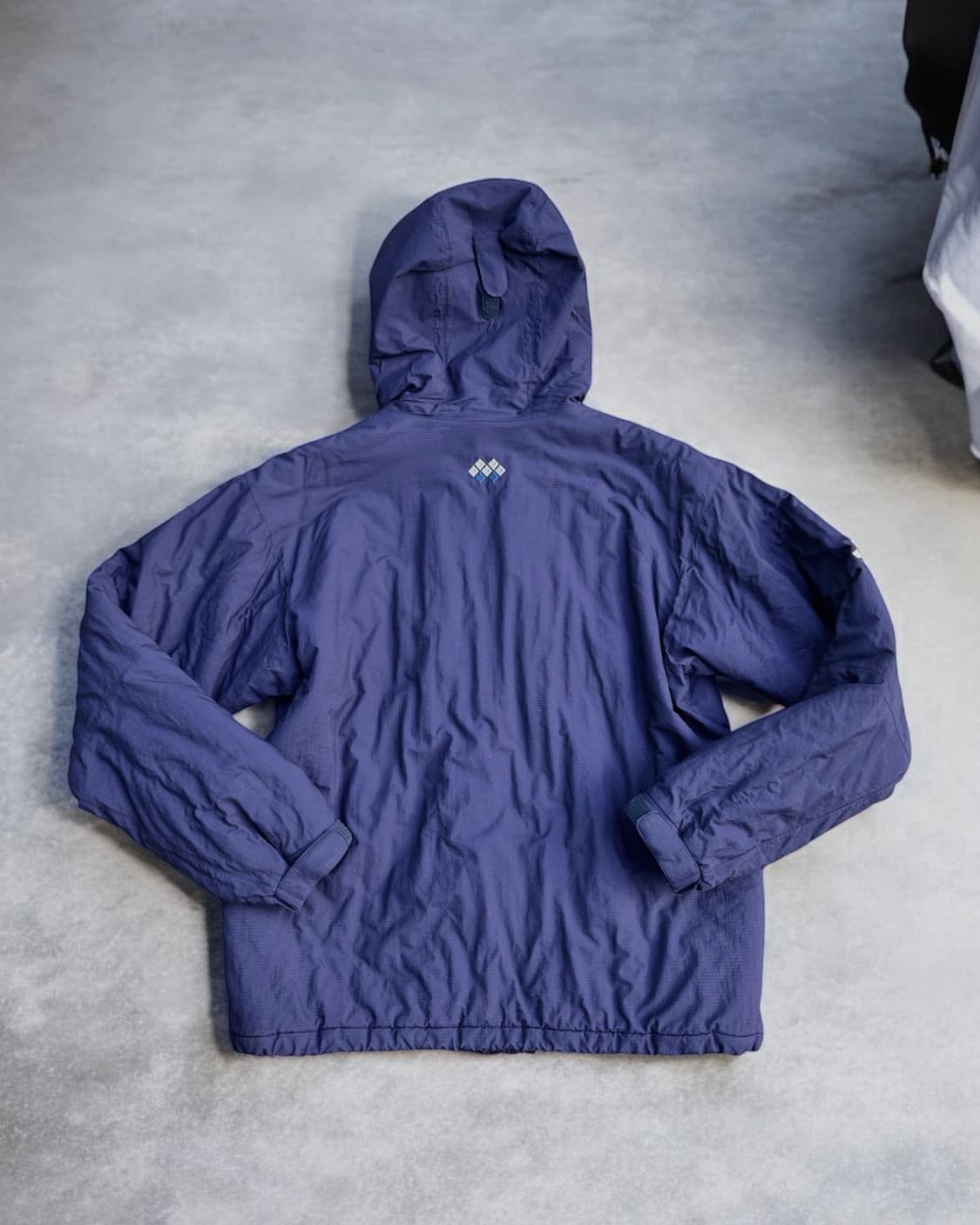 90s 올드 몽벨 립스탑 쉘 경량 패딩 자켓 상품이미지3