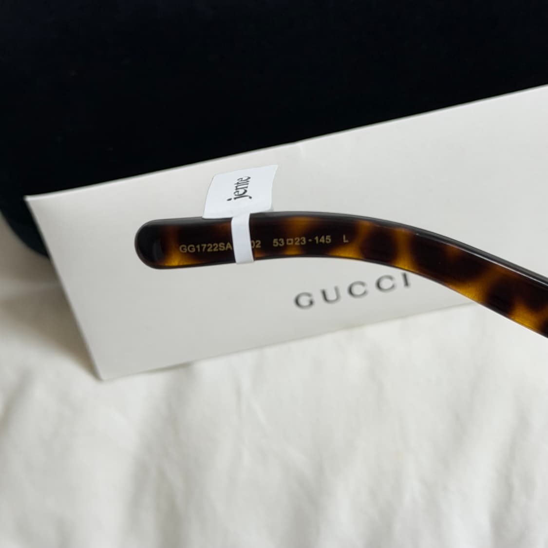 (OS) Gucci 구찌 로고 템플 하바나 선글라스 레오파드 상품이미지7
