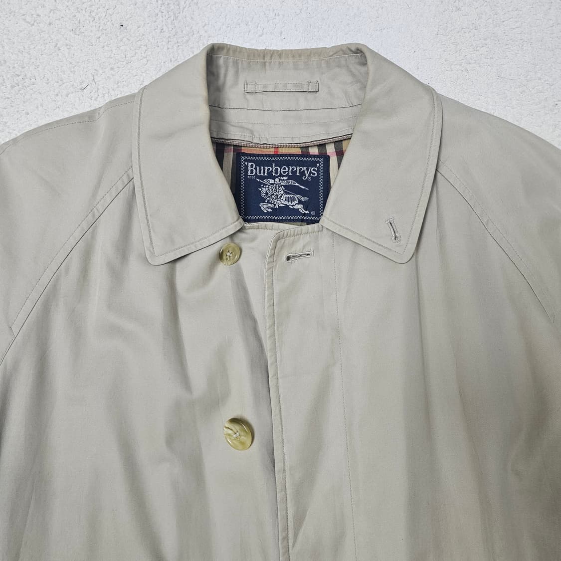 정품 빈티지 버버리 트렌치 맥코트 상품이미지2