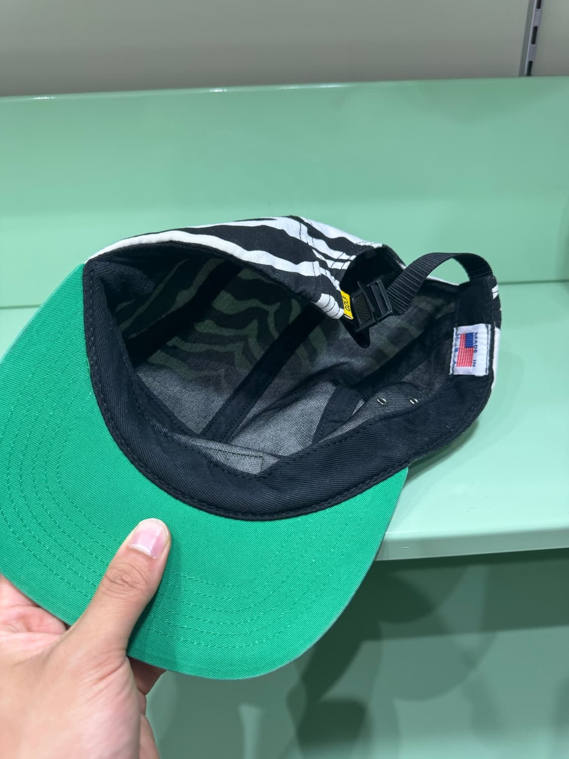Golf wang 16fw zebra camp cap🧢 상품이미지5