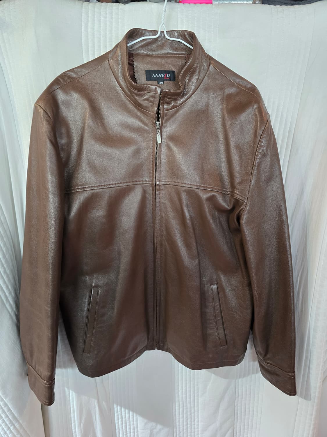 ANHELO 갈색 양가죽 자켓 상품이미지2