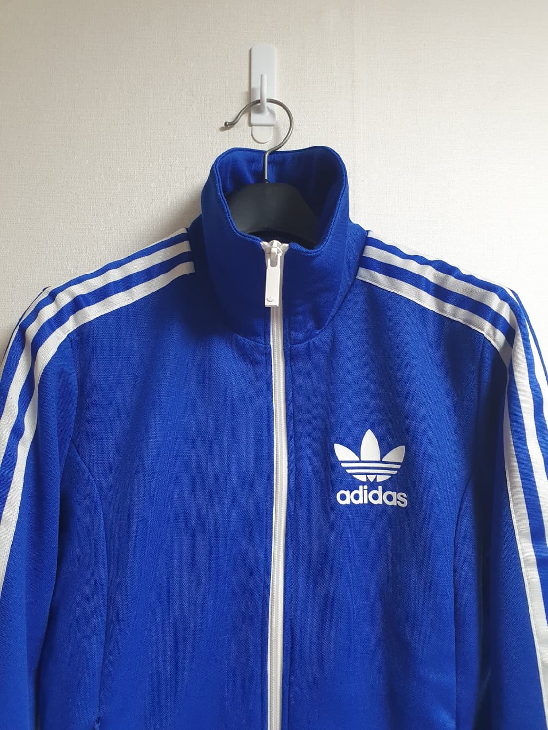 아디다스 유로파 트랙탑 버터플라이 패턴 져지 블루 90 상품이미지5