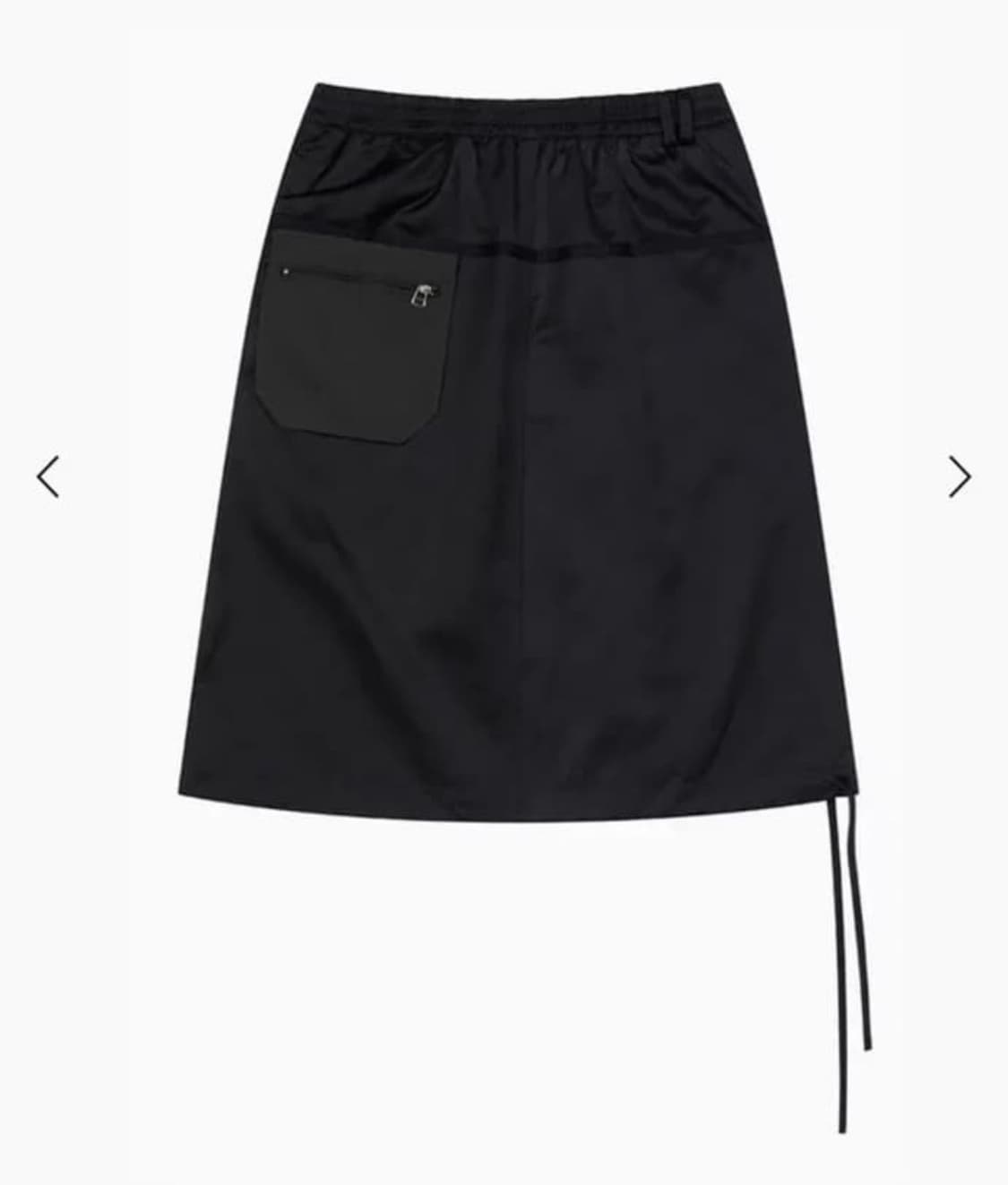 오헤시오 포켓 밴딩 스커트 네이비 상품이미지1