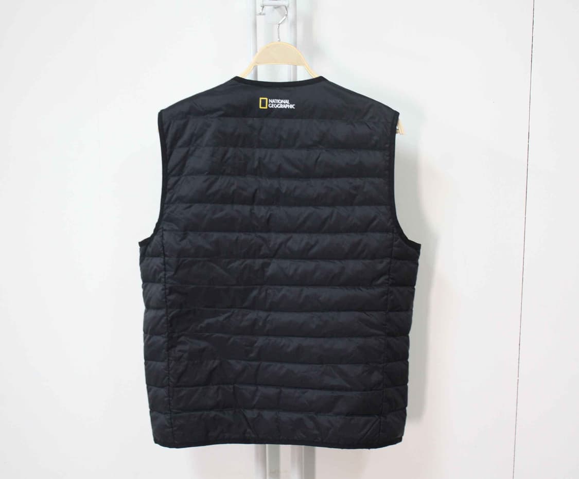 W-3462/네셔널지오그래픽 정품 남성용 거위털 패딩 조끼 105 상품이미지2