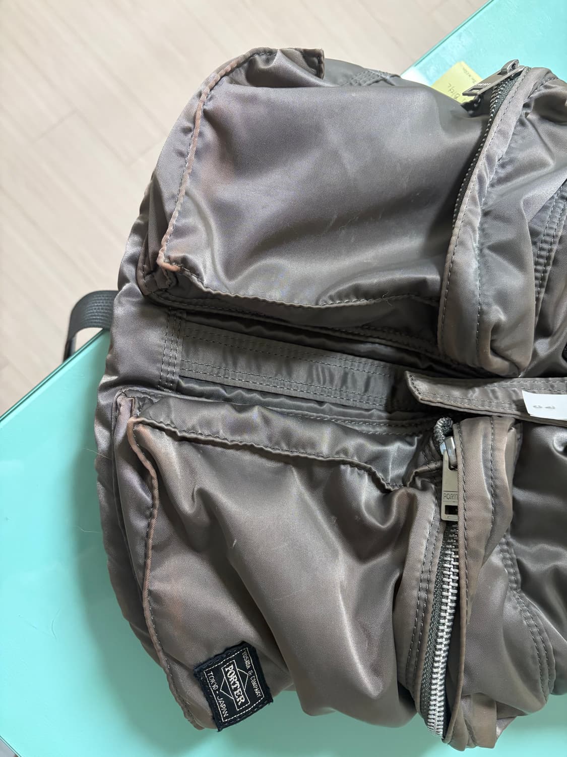 포터 탱커 백팩 실버 그레이 상품이미지3