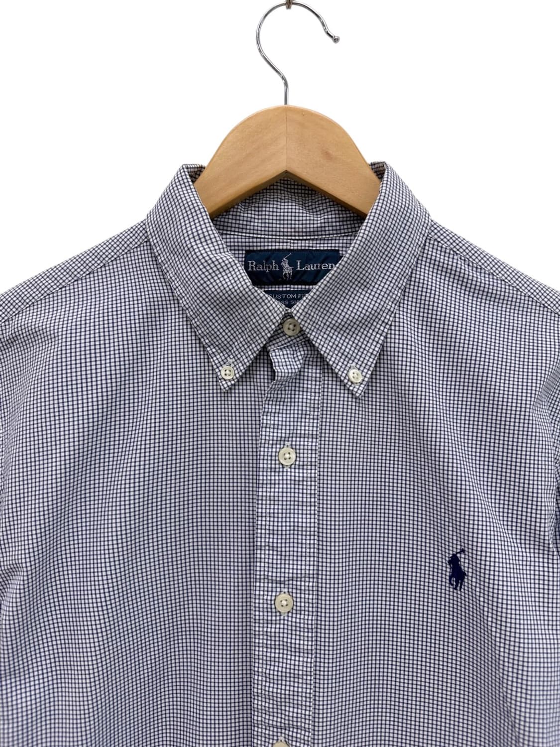 폴로 깅엄체크 드레스셔츠 (105, 커스텀핏) 상품이미지2