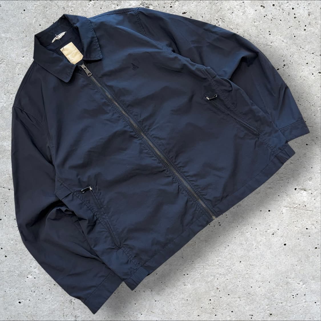[XL] 22ss 빈폴 나일론 네이비 블루종 집업 자켓 D688 상품이미지1