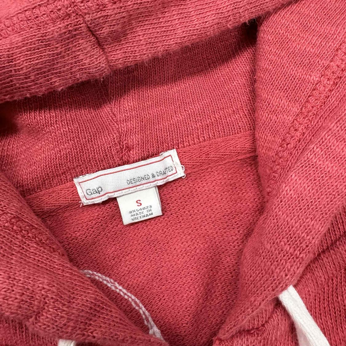 Gap 갭 usa 스웻 후드집업 희귀져지(S) 상품이미지4