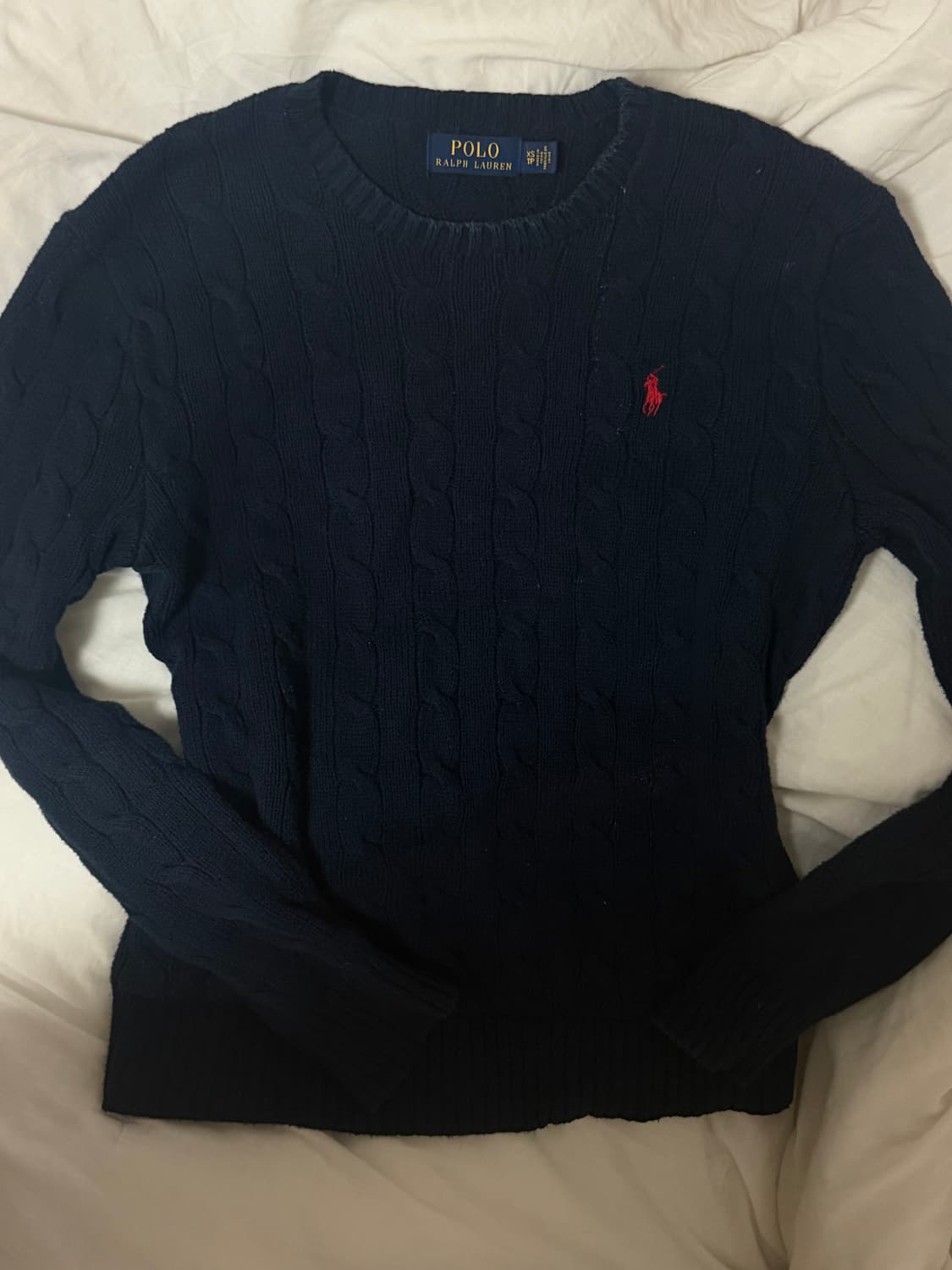 폴로랄프로렌 네이비 니트 상품이미지1