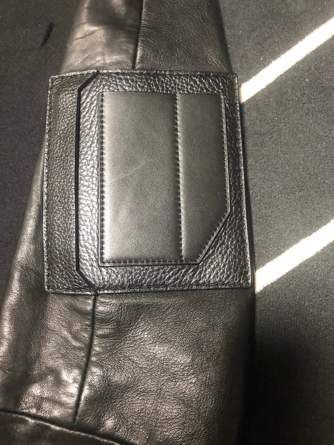 (새제품 초특가)준지 jun.j 리얼 양가죽 프리미엄 런웨이가죽자켓/몽클 상품이미지5