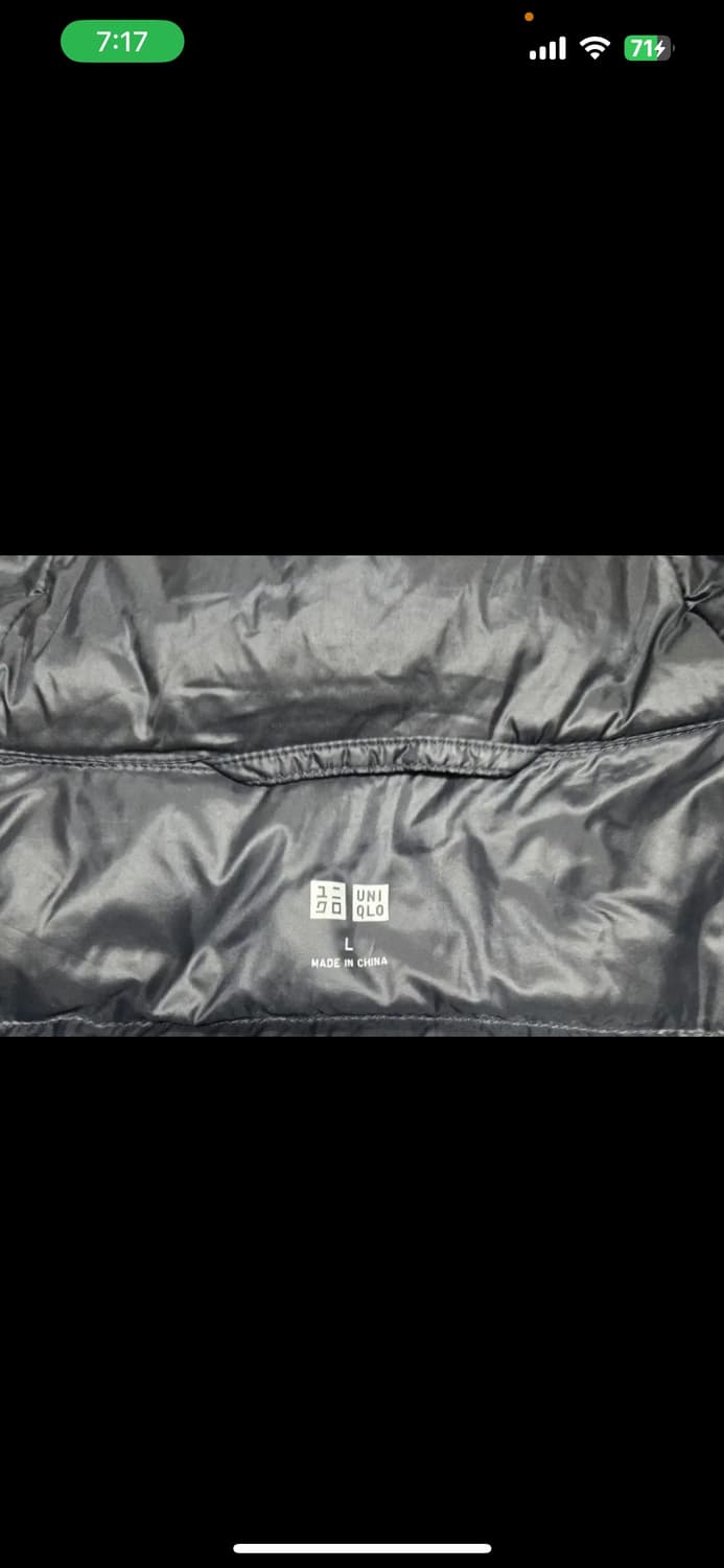 유니클로 경량패딩 상품이미지5