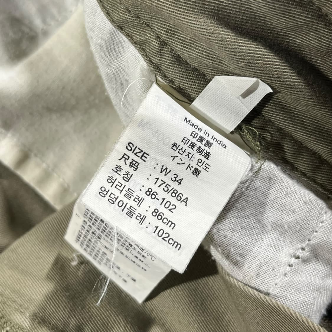 [Levi’s] 리바이스 시그니처 투포켓 벨티드 카고 하프팬츠 상품이미지6
