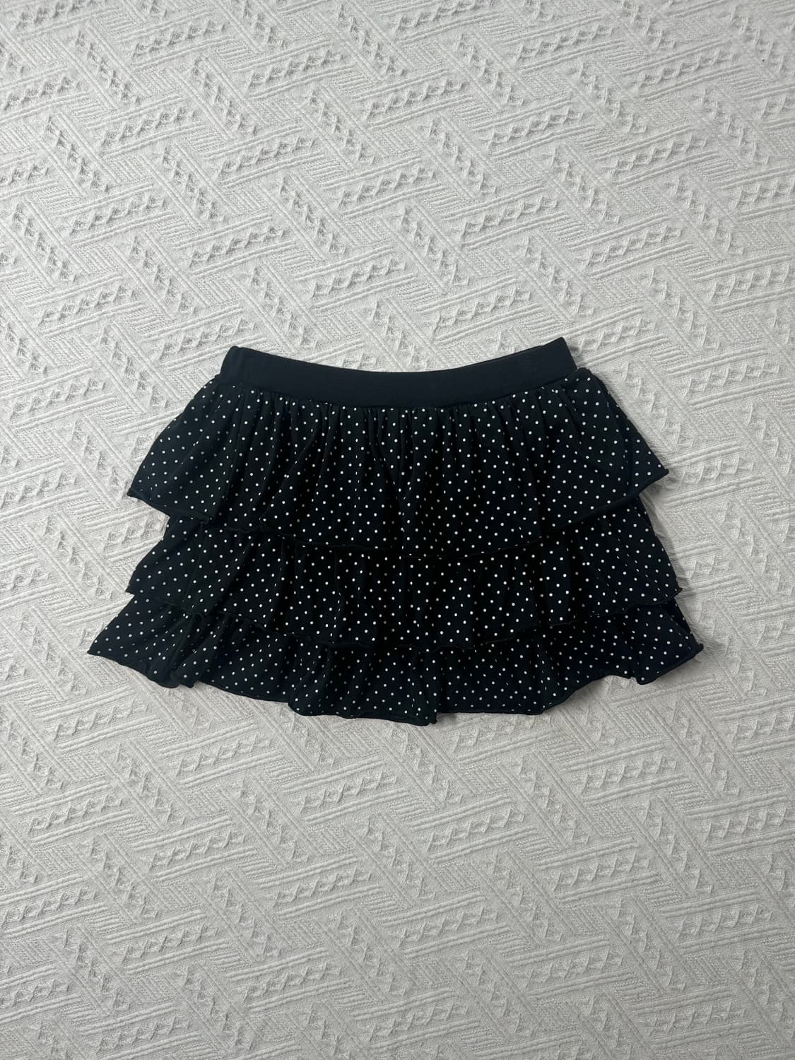 캣 프린티드 패턴 레깅스 스커트 3pcs SET 상품이미지7