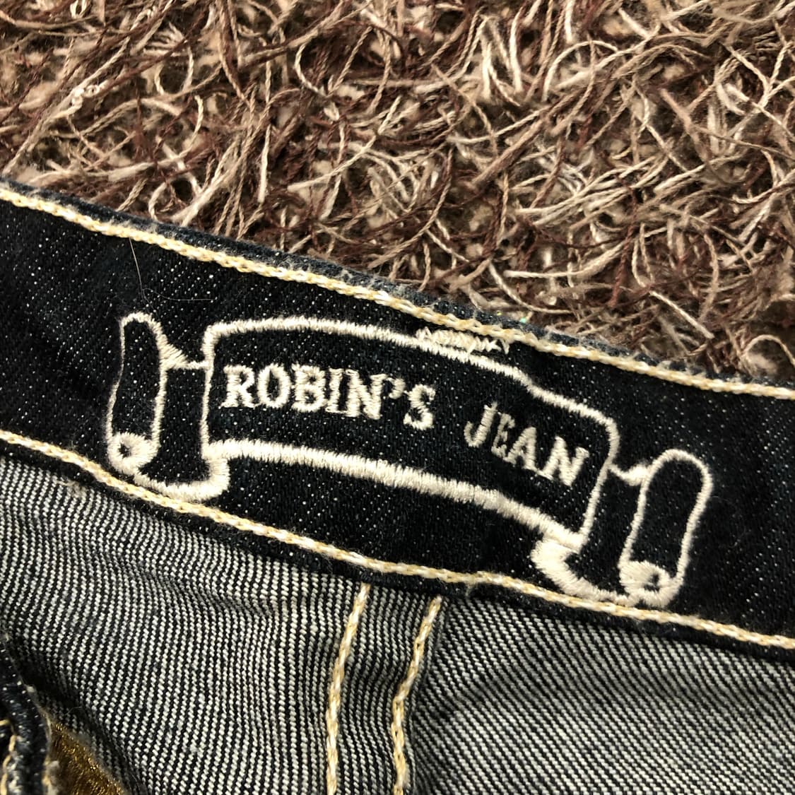 로빈스진 부츠컷 워싱 데님 팬츠 상품이미지5