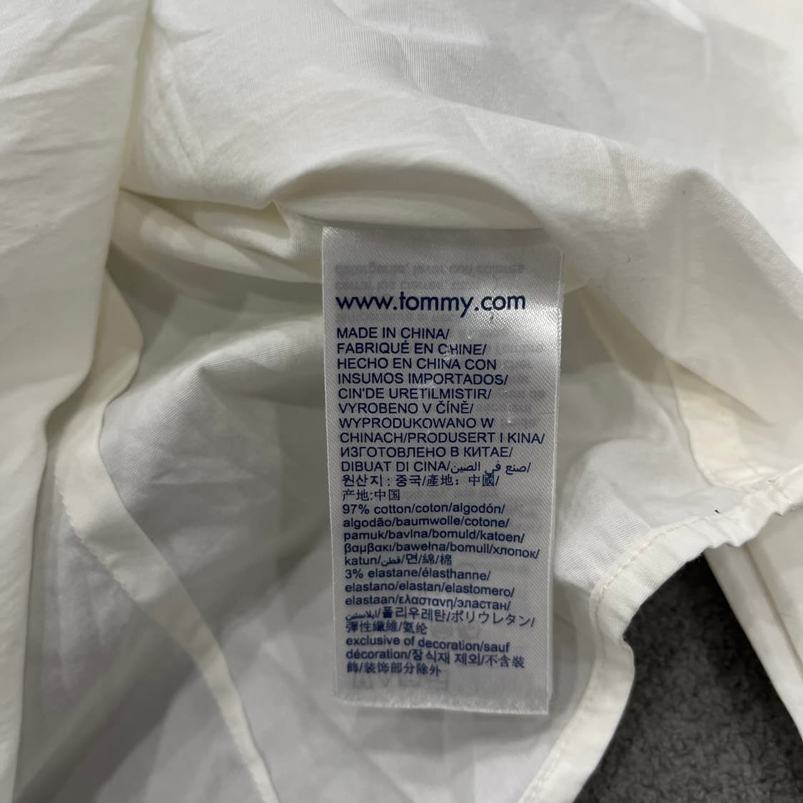 M 타미힐피거 슬림핏 셔츠 상품이미지5