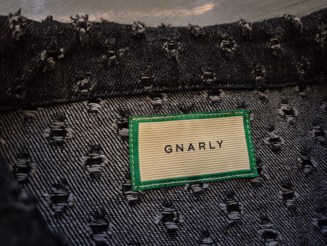 GNARLY TOKYO 펀칭 데님 자켓 상품이미지6
