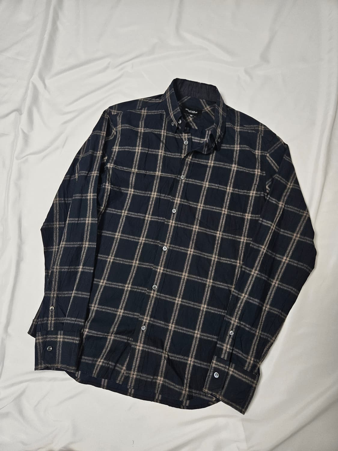 솔리드옴므 우영미 클래식 체크셔츠 코튼 48 (100) 상품이미지1