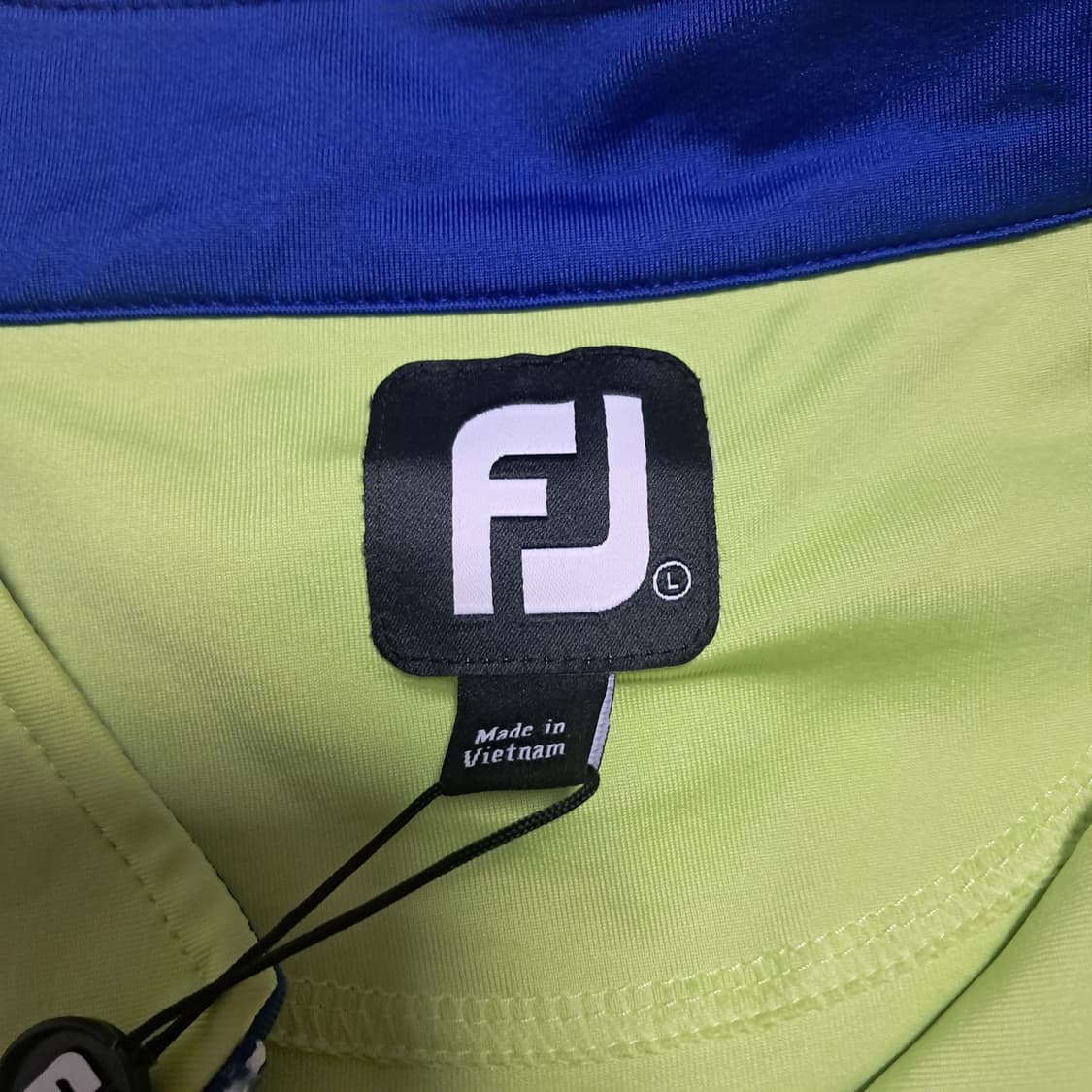 (새제품)풋조이 남성 퍼포먼스 하프 집업 베스트 조끼 L 상품이미지5