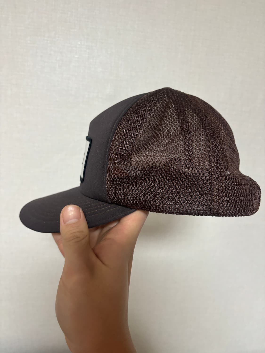 네이버후드 브라운 트러커캡 상품이미지2