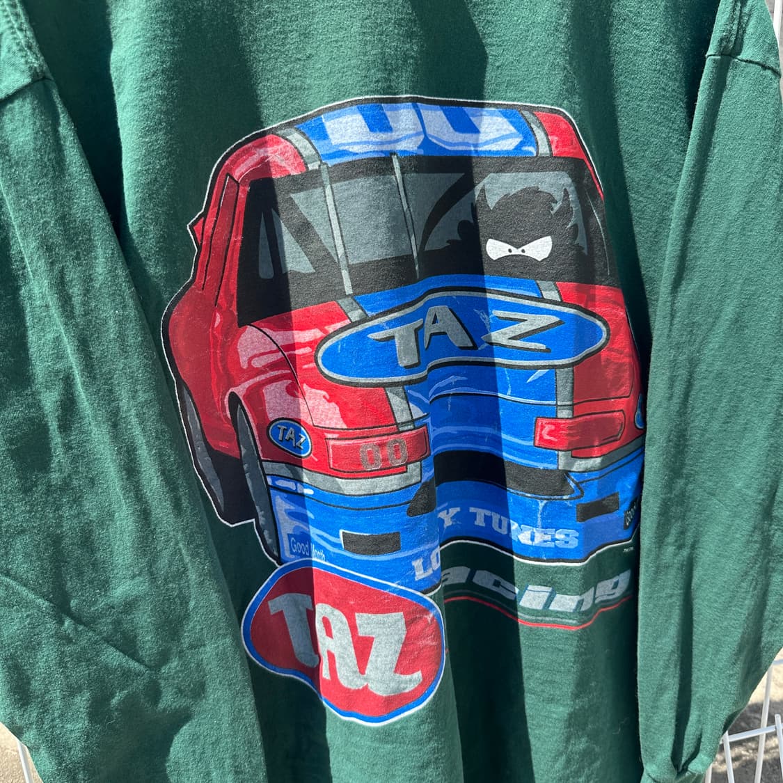 97 usa taz racing long sleeve t shirt L 상품이미지2