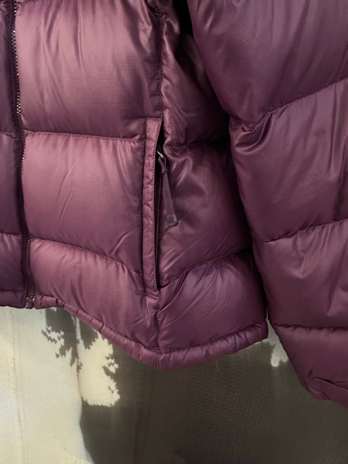 노스페이스 퍼플 700눕시패딩 상품이미지4