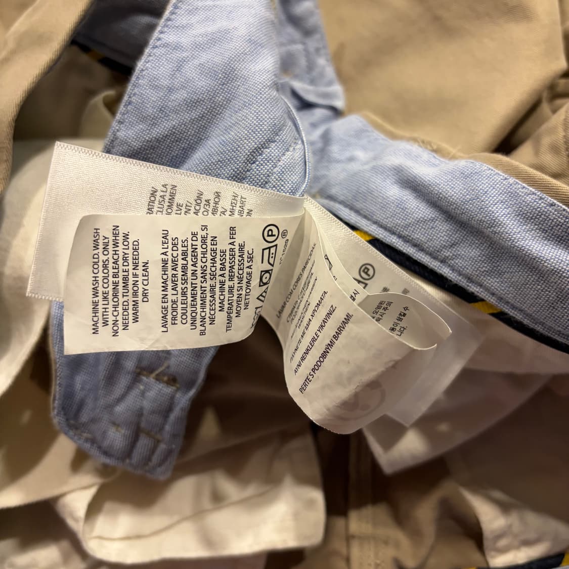 [32] 폴로 랄프로렌 신형 큐알 치노 면바지 베이지 C889 상품이미지8