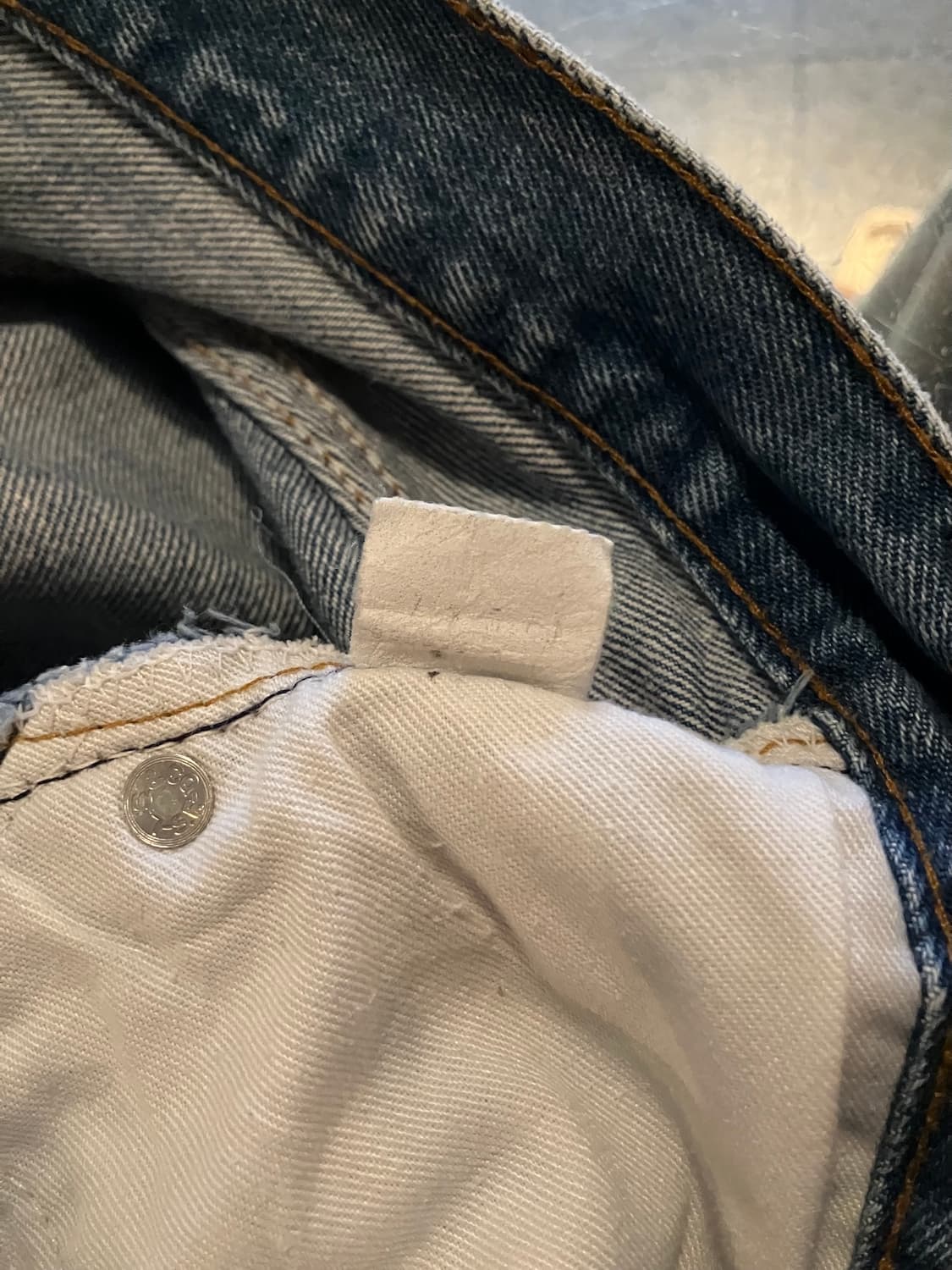 80s USA 빈티지 리바이스 501 이행기 데님 팬츠 상품이미지10