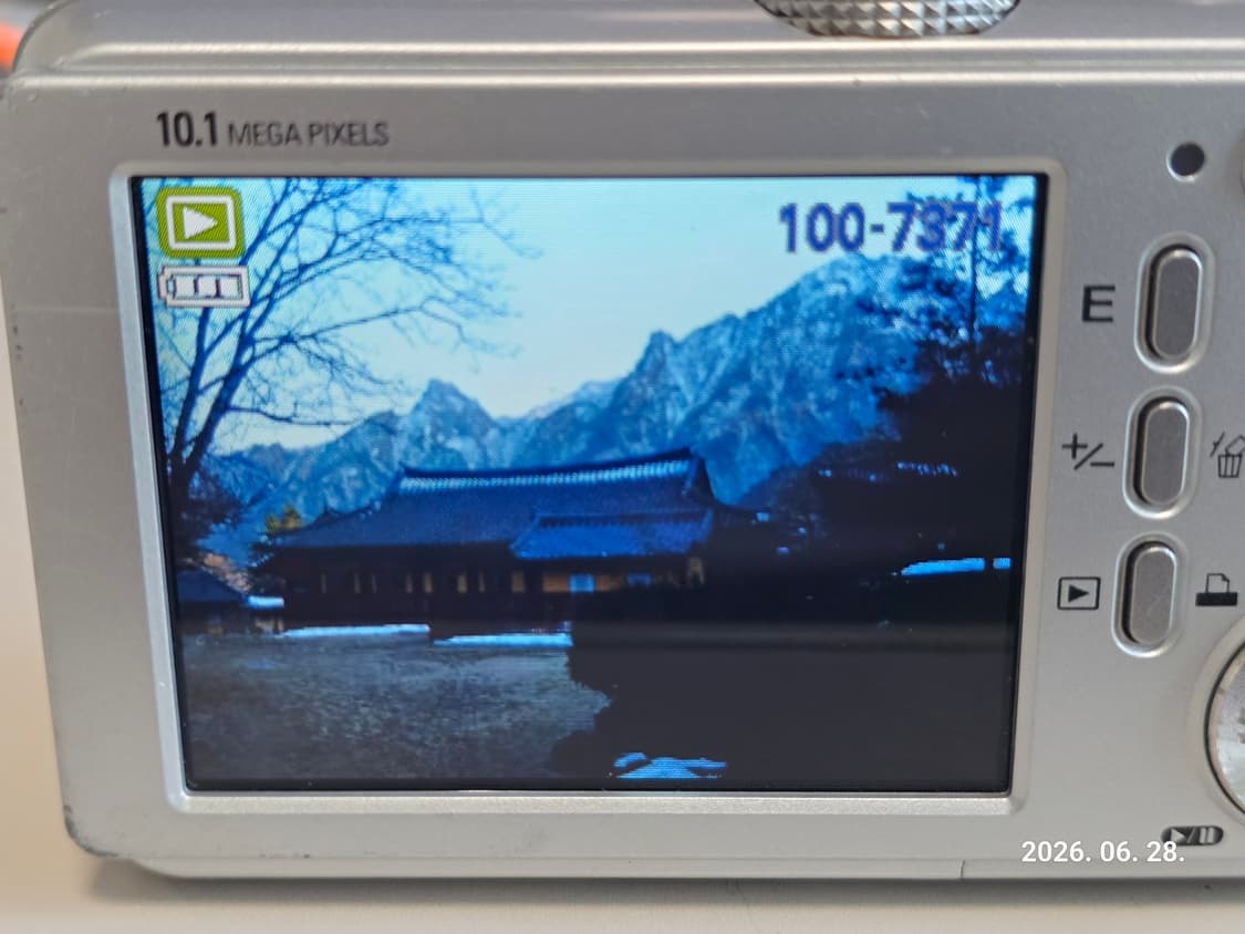 삼성 캐녹스 S1030 빈티지 디지털카메라(하자) 상품이미지6