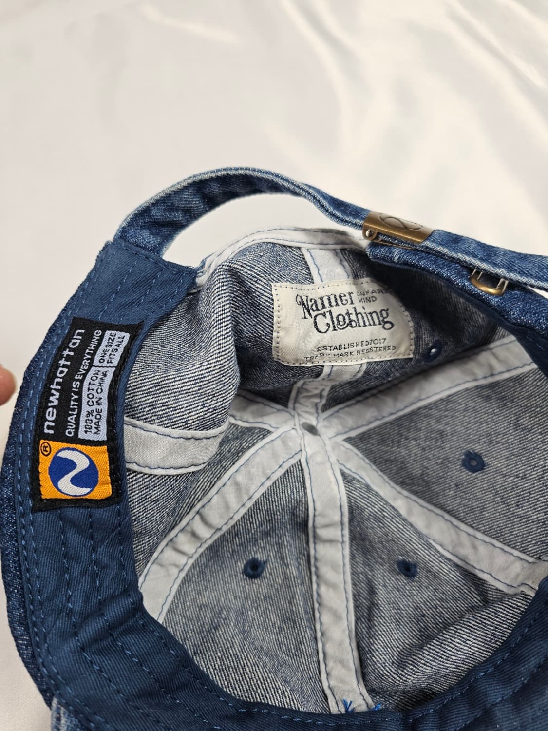 네이머클로딩데님볼캡 상품이미지6