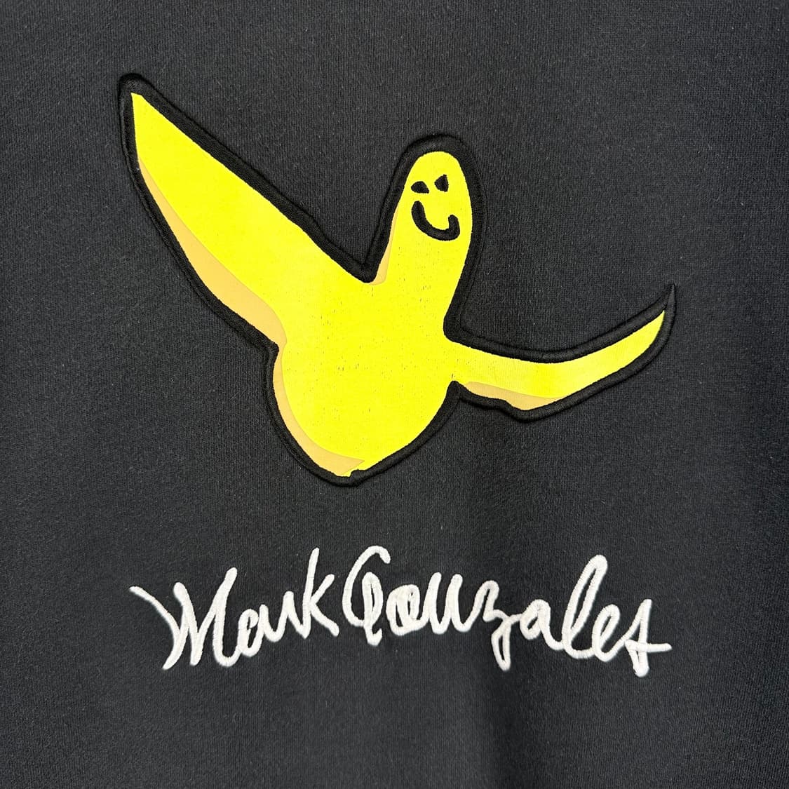 (L) 마크곤잘레스 빅 엔젤 로고 맨투맨 블랙 상품이미지3