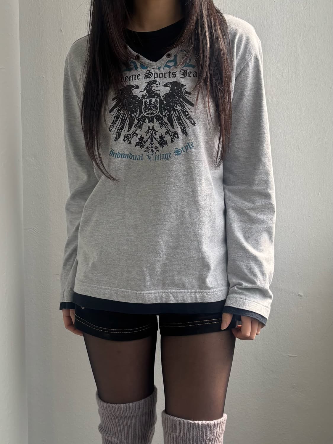 Air Walk Layered Graphic Long Sleeve 상품이미지6