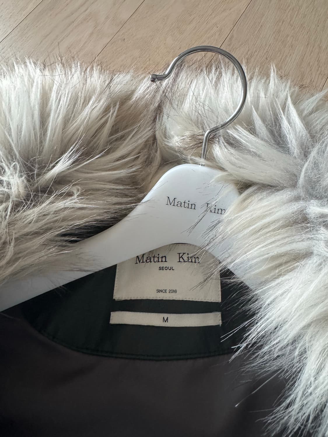 마뗑킴 퍼자켓 M 상품이미지2