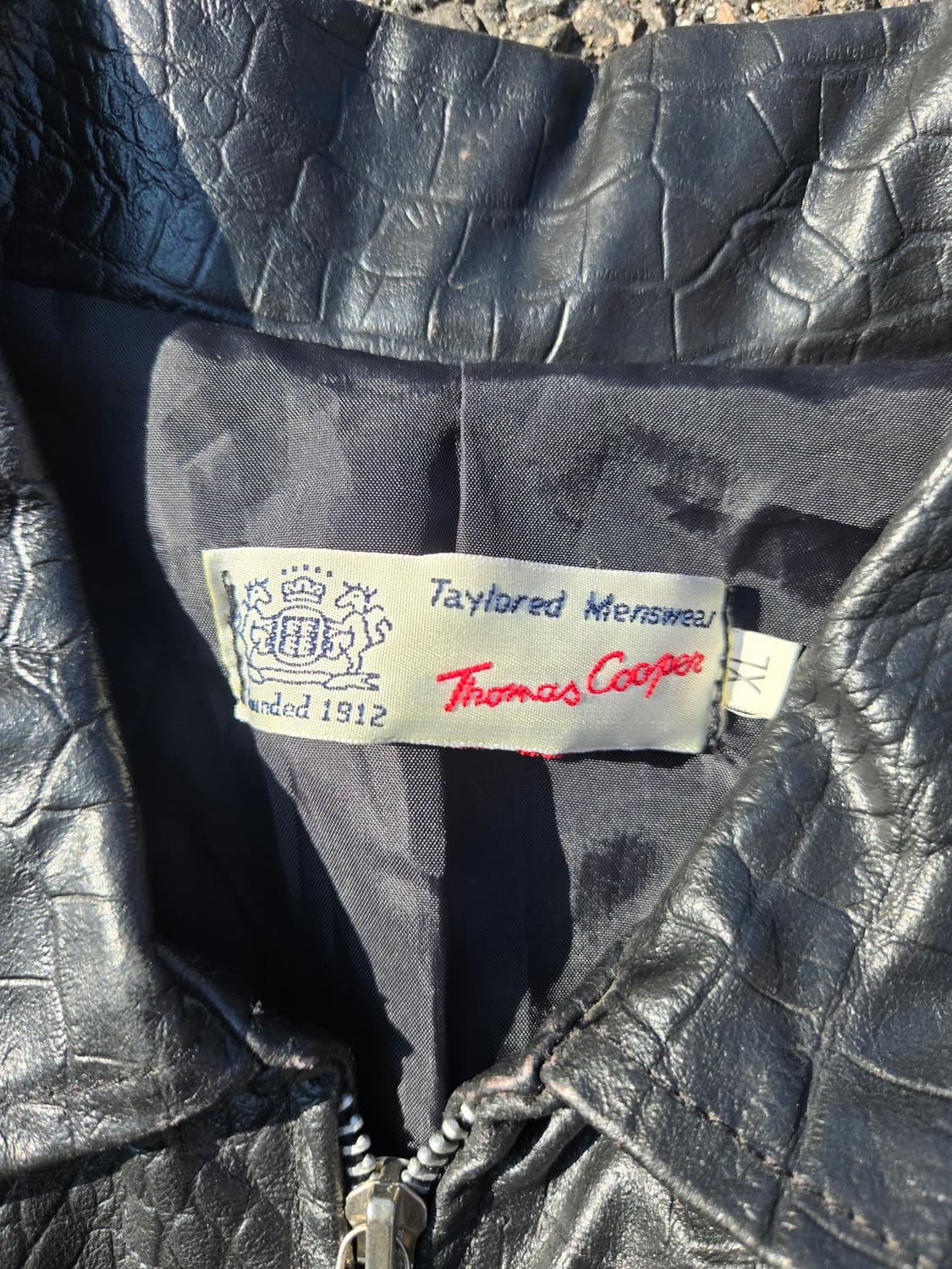 70's~80's phyton leather jacket 상품이미지4