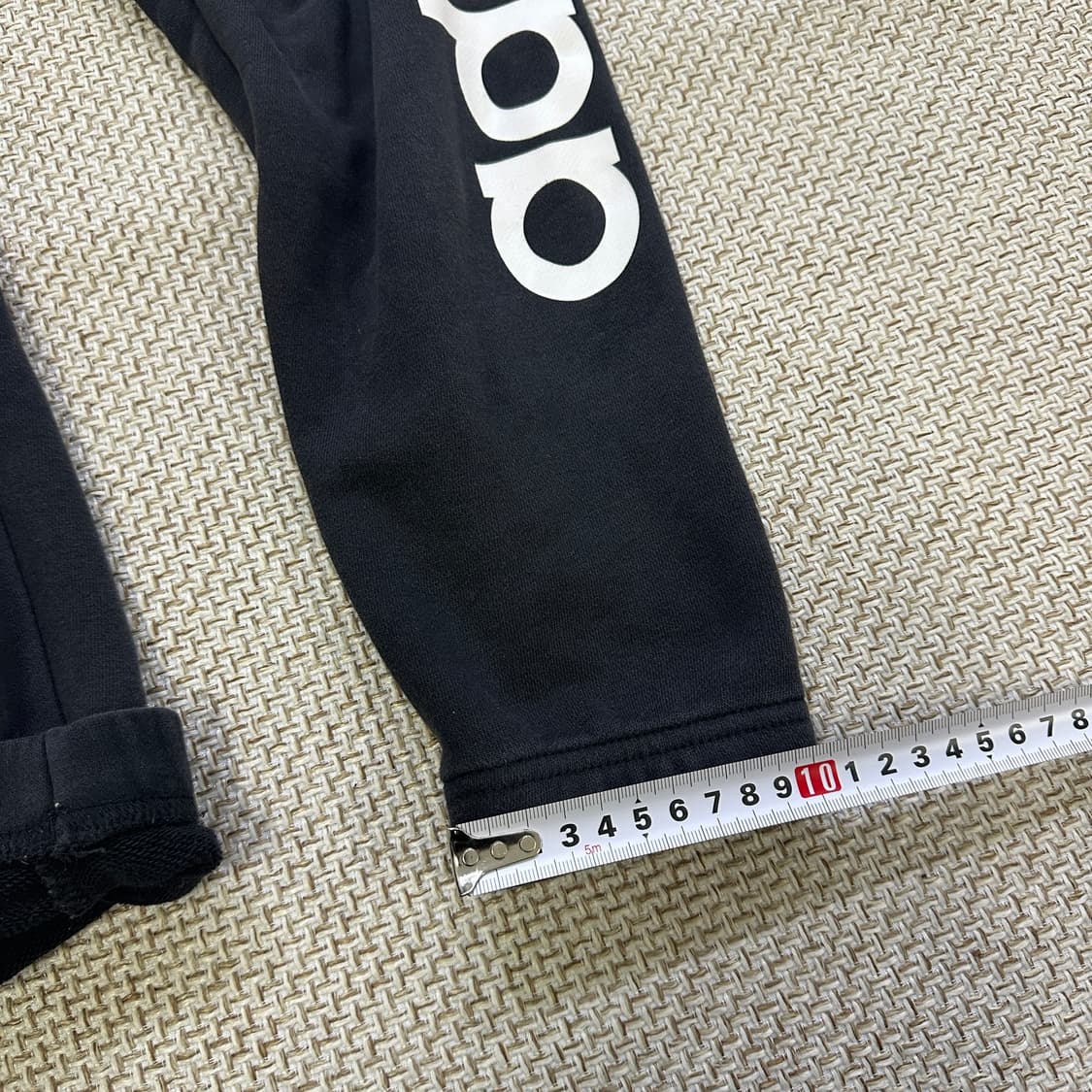 M 아디다스 레터링 조거 팬츠 0406D 상품이미지8