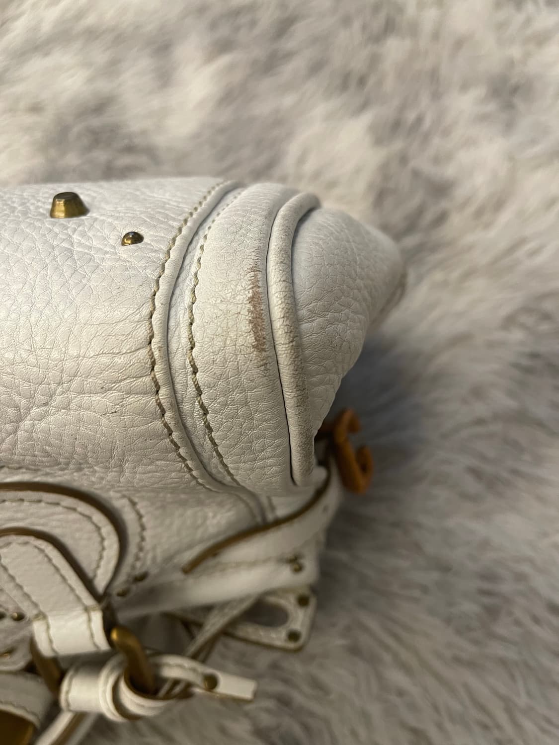 끌로에 패딩턴 화이트 토트백 상품이미지7