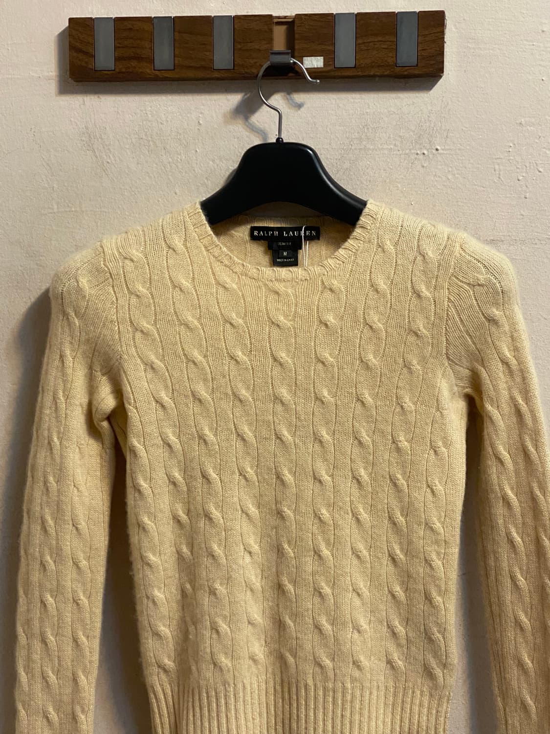 폴로 랄프로렌 케이블 캐시미어 니트 스웨터 상품이미지2