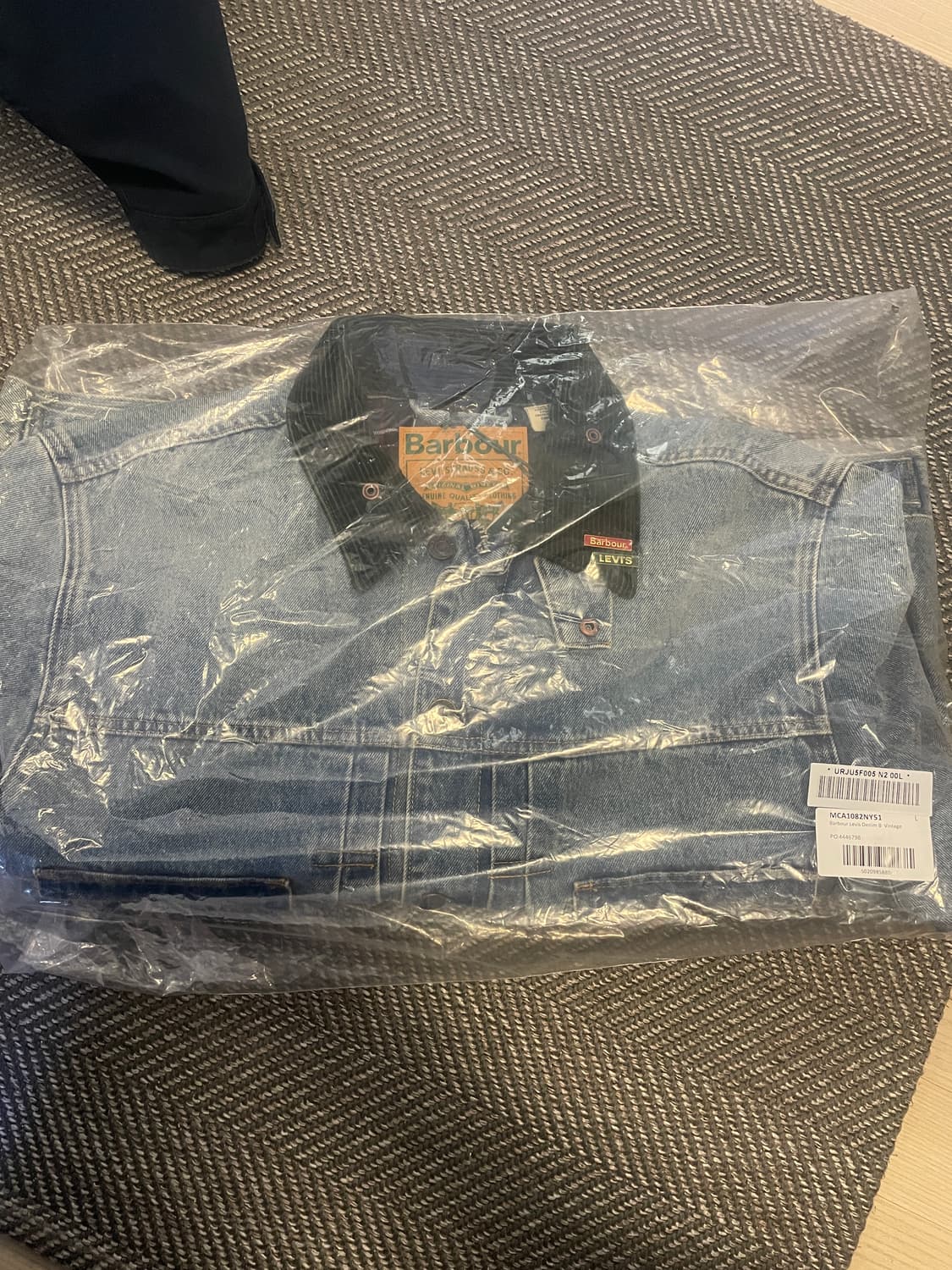 리바이스 바버 타입 II 트러커 자켓 빈티지 워시드 L사이즈 상품이미지3