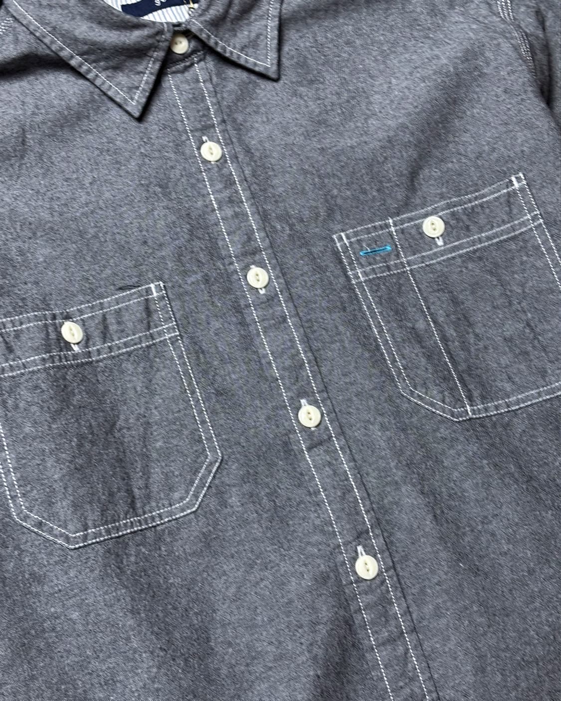 일본빈티지 GU 데님셔츠 상품이미지4