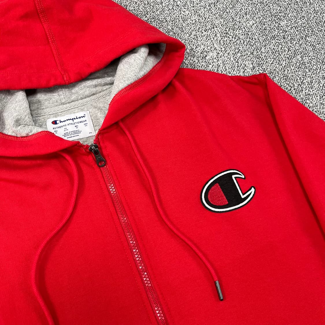 <챔피온 빅 로고 오버핏 후드집업> No.1369 상품이미지7